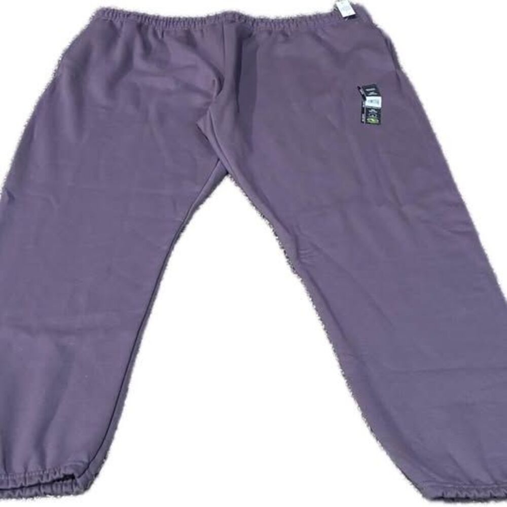 Athletic Works Purple Granite Fleece Pants Size 4XL
